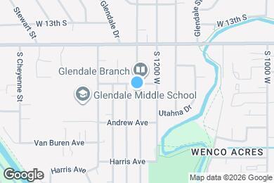 Map image of the property - 1416 S Concord St