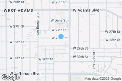 Map image of the property - 1438 W 28th St