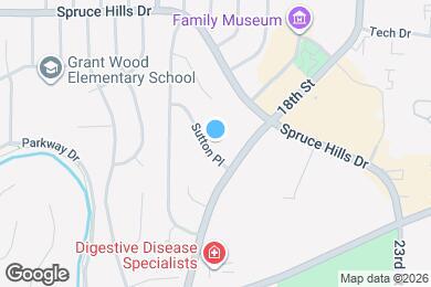 Map image of the property - 1832 Sutton Pl