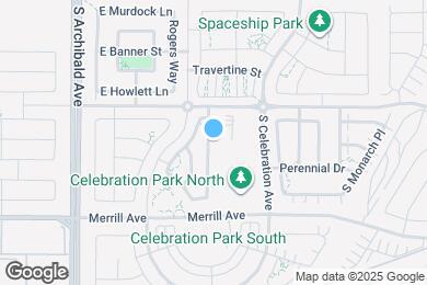Map image of the property - 4847 S Tangerine Way