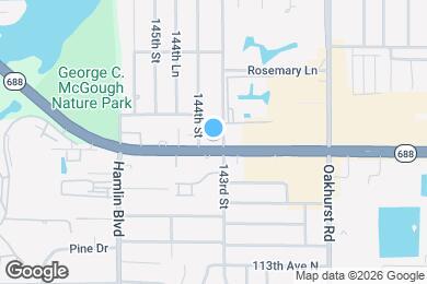 Map image of the property - 14343 Walsingham Rd