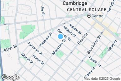 Map image of the property - 55 Magazine St
