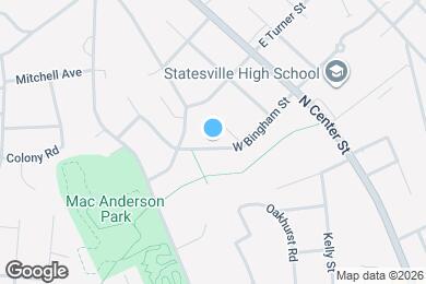 Map image of the property - 328 W Bingham St