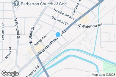 Map image of the property - 991 Wooster Rd N