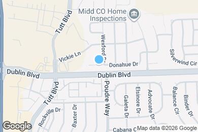 Map image of the property - 6840 Starry Night Ln