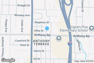 Map image of the property - 2164 Monroe Ave