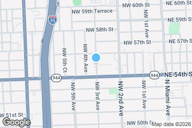 Map image of the property - 5502 NW 3rd Ave