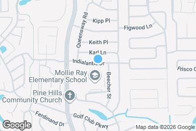 Map image of the property - 5018 Indialantic Dr