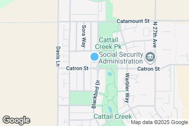 Map image of the property - 3037 Catron St