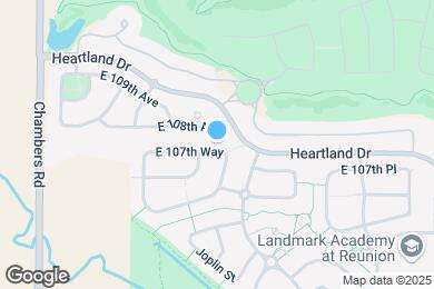 Map image of the property - 15857 E 107th Way