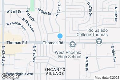 Map image of the property - 3914 W Thomas Rd