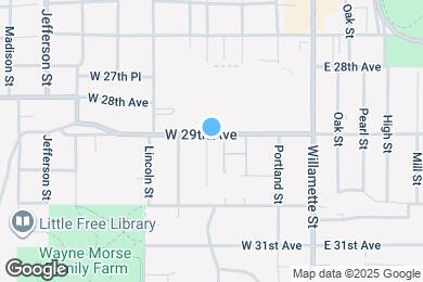 Map image of the property - 98 W 29th Ave