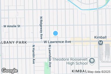 Map image of the property - 4814 N Monticello Ave