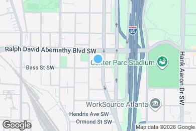 Map image of the property - 211 Bass St SW
