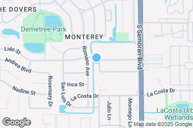 Map image of the property - 1010 Sierra Ln