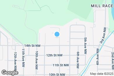 Map image of the property - 1419 8th Ave NW