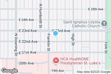 Map image of the property - 2225 N Gilpin St