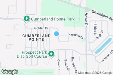 Map image of the property - 10325 Bronze Dr