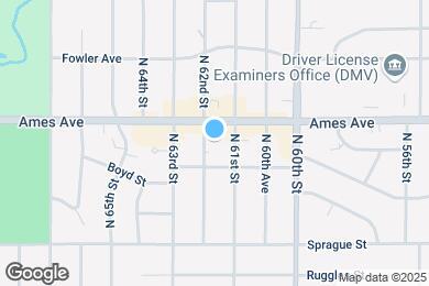 Map image of the property - 4415 N 62nd St