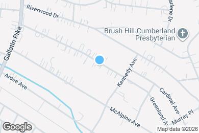 Map image of the property - 1200 Greenland Ave