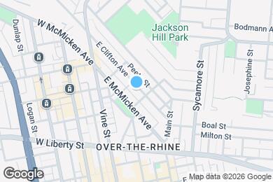 Map image of the property - 139 East Clifton Ave