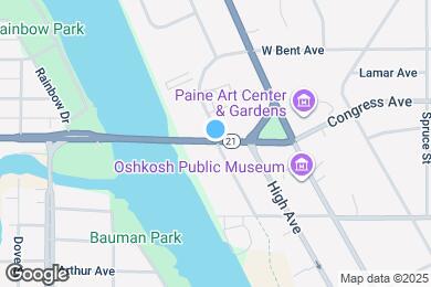 Map image of the property - 1719 Congress Ave