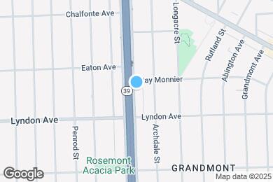 Map image of the property - 14552 Southfield Fwy