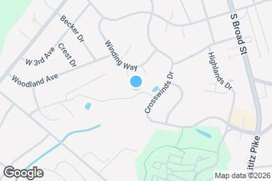 Map image of the property - 25 Tupelo St