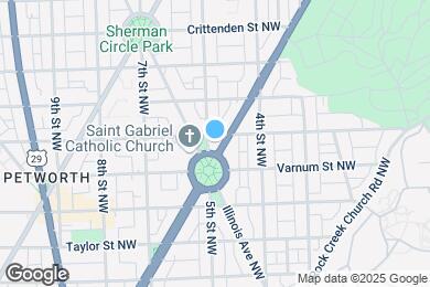 Map image of the property - 4310 New Hampshire Ave NW