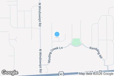 Map image of the property - 214 Rolling Ridge Dr