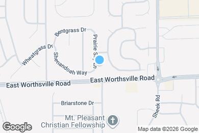 Map image of the property - 2055 Prairie Sky Ln