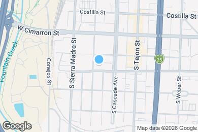Map image of the property - 26 W Rio Grande St