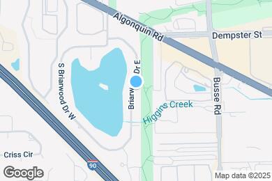 Map image of the property - 2833 Briarwood Dr E