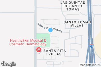 Map image of the property - 1295 W Placita Tecolote Mesa