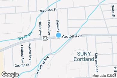Map image of the property - 131 Groton Ave