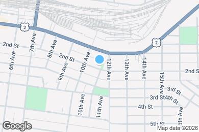 Map image of the property - 1035 2nd St