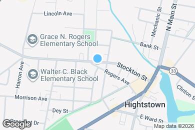 Map image of the property - 215 Stockton St