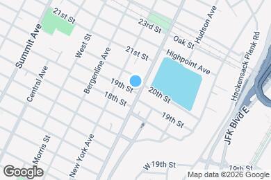 Map image of the property - 1901 Palisade Ave