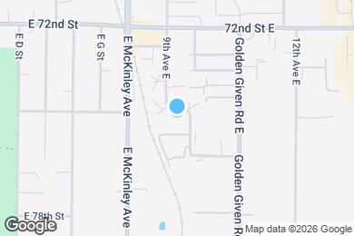 Map image of the property - 916 75th St E