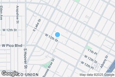 Map image of the property - 1839 W 12th St