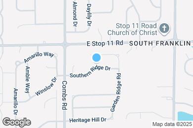 Map image of the property - 6642 Southern Ridge Dr