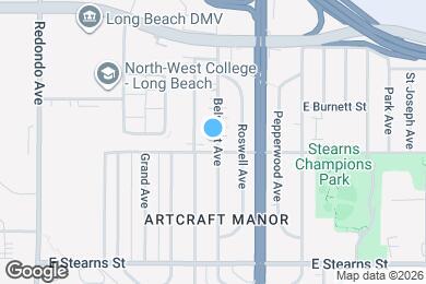 Map image of the property - 2313 Belmont Ave