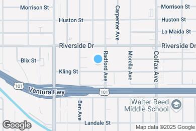 Map image of the property - 11915 Kling St