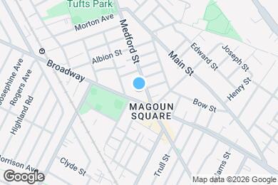 Map image of the property - 87 Medford St