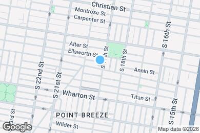 Map image of the property - 1905 Federal St