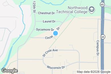 Map image of the property - 1274 Circle Pine Dr