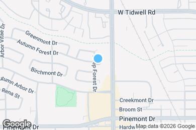 Map image of the property - 5510 Deep Forest Dr