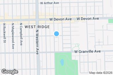 Map image of the property - 2253 W Rosemont Ave
