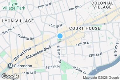 Map image of the property - 2400 Clarendon Blvd