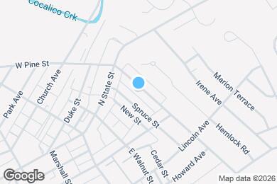 Map image of the property - 43 E Pine St